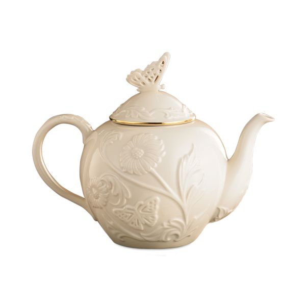 "Lenox Butterflies & Lace™ Teapot"
