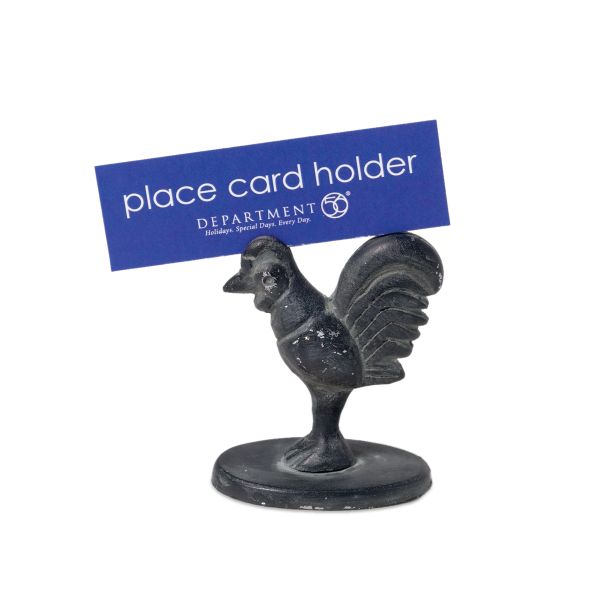 Rooster Place Card Holder
