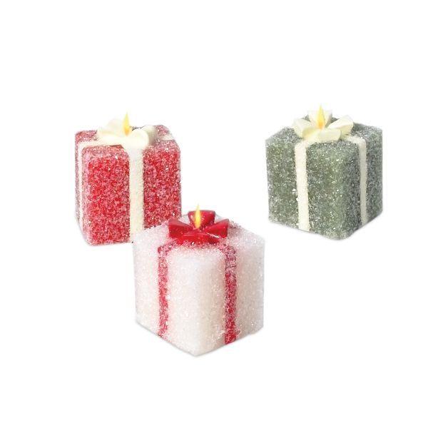 "Package Tealight Candles, Set of 3"""""
