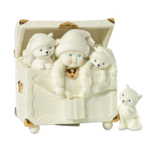 "Department 56 Snowbabies™ Kittens Get Into Christmas Musical Sculpture"
