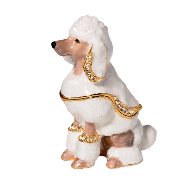 "Department 56 Poodle Jeweled Box"""""
