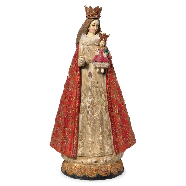 "Jeweled Madonna Figure"""""
