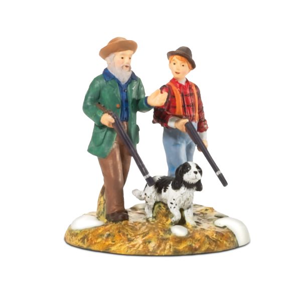 "Department 56 New England Village� Series Learning to Hunt"""""
