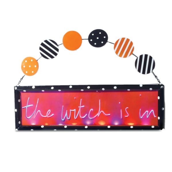 "Halloween Hanging Outdoor Sign"""""
