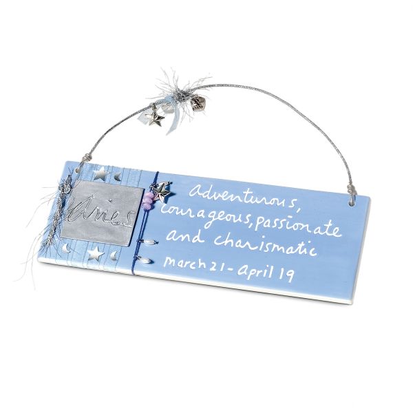 "Aries Message Plaque"""""
