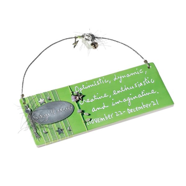 "Sagittarius Message Plaque"""""
