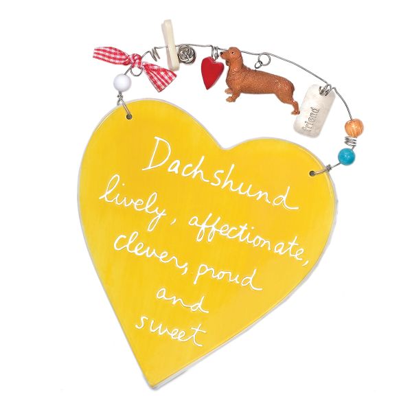 "Dachshund Plaque"""""
