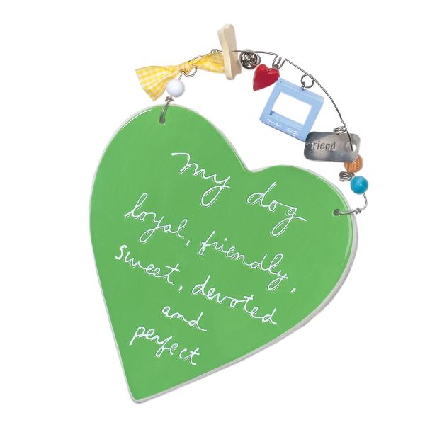 "My Dog Plaque"""""
