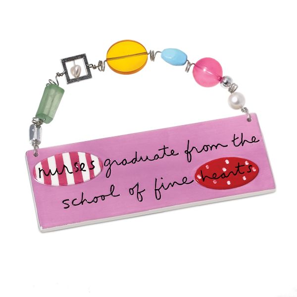 "Nurses Fine Hearts Plaque"""""
