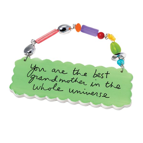 "Grandma in the Universe Plaque"""""
