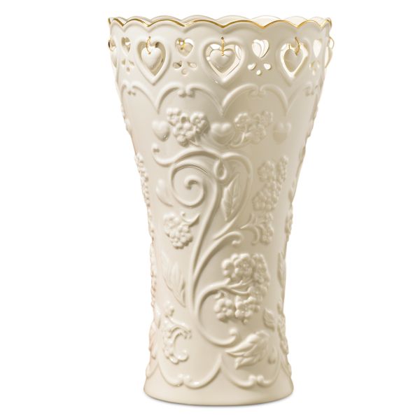 Lenox Floating Hearts Large Vase