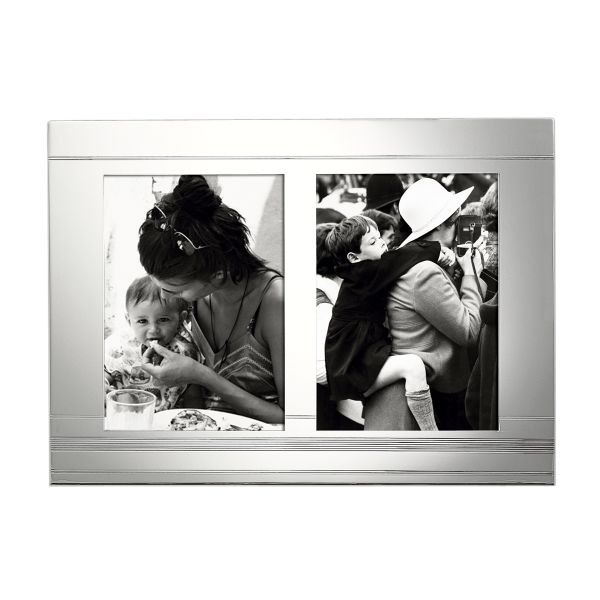 kate spade Library Stripe Double Invitation Frame