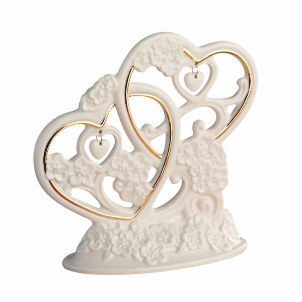 "Lenox Floating Hearts™ Cake Topper"
