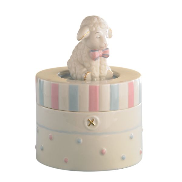 "Lenox Lazy Lambs™ Music Box"
