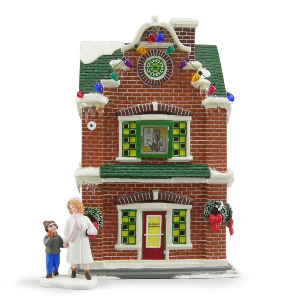 Department 56 A Christmas Story - Optometrist Office & Ralphie
