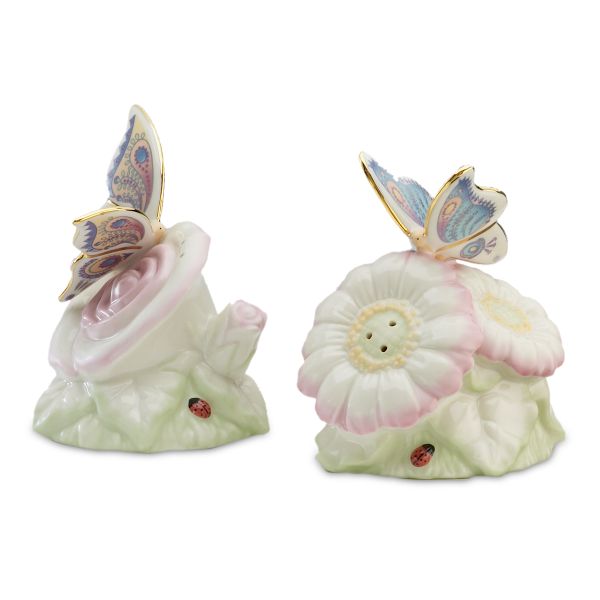 Springtime Flutter Salt & Pepper Set by Lenox
