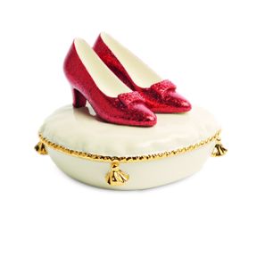 Lenox Ruby Slippers Pillow Box