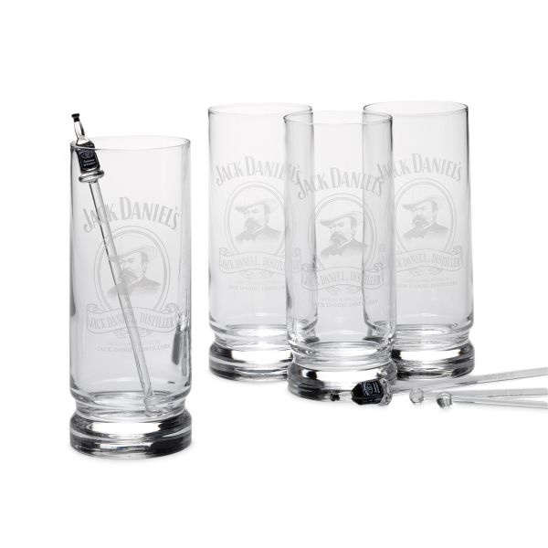 Jack Daniel's® Highball Glasses, Set of 4

