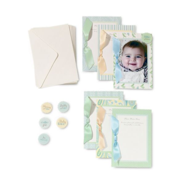 Department 56 Baby Boy Photocards, Set of 6
