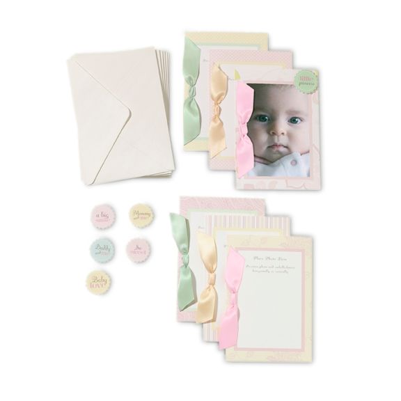 Department 56 Baby Girl Photocards, Set of 6
