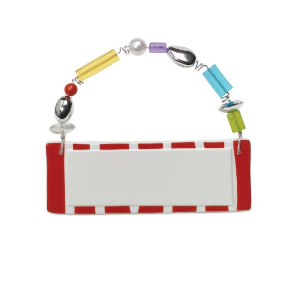 Department 56 Raised Rectangle Personalized Plaque
