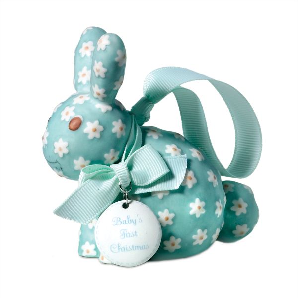 Department 56 Blue Rabbit Ornament
