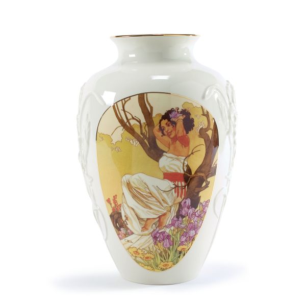 Lenox Iris in Bloom Vase