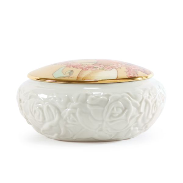 Lenox Rose Beauty Lidded Bowl