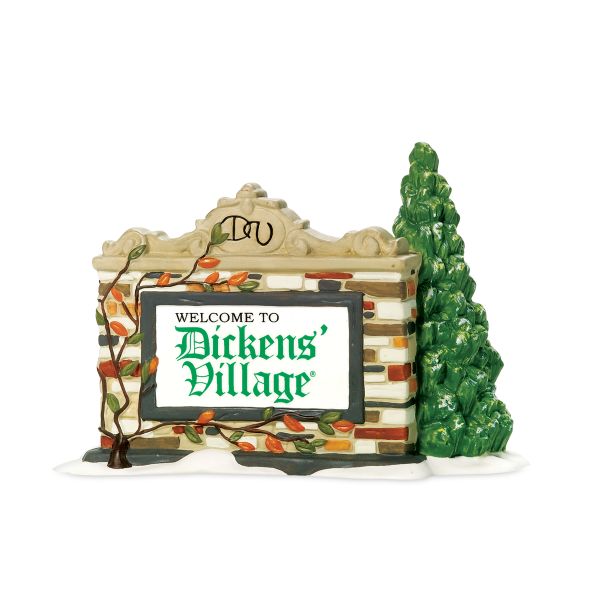 ""Welcome To Dickens' Village""
