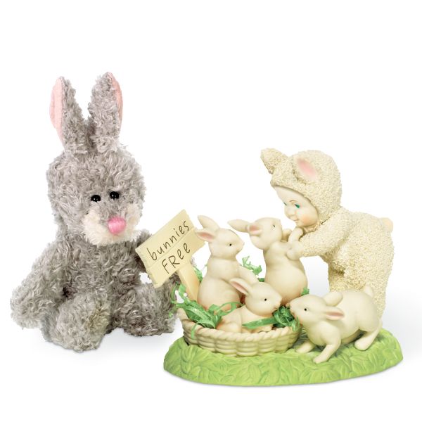 Snowbunnies Some Bunny Loves You Gift Set
