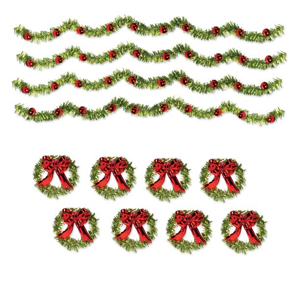 "Department 56 "Classic Tinsel Trim", Set of 12"
