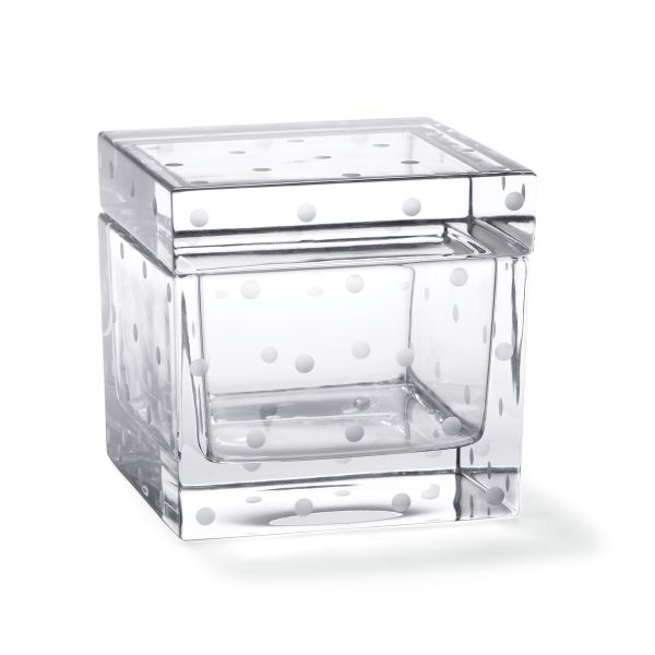 kate spade Larabee Dot Covered Crystal Box