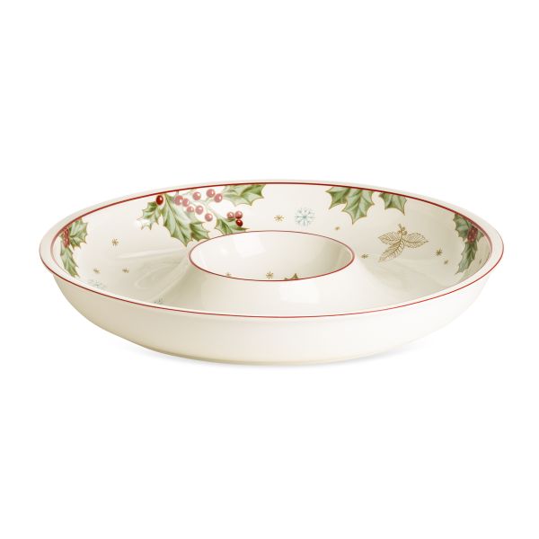 "Treasured Traditions™ Chip 'n' Dip by Lenox"
