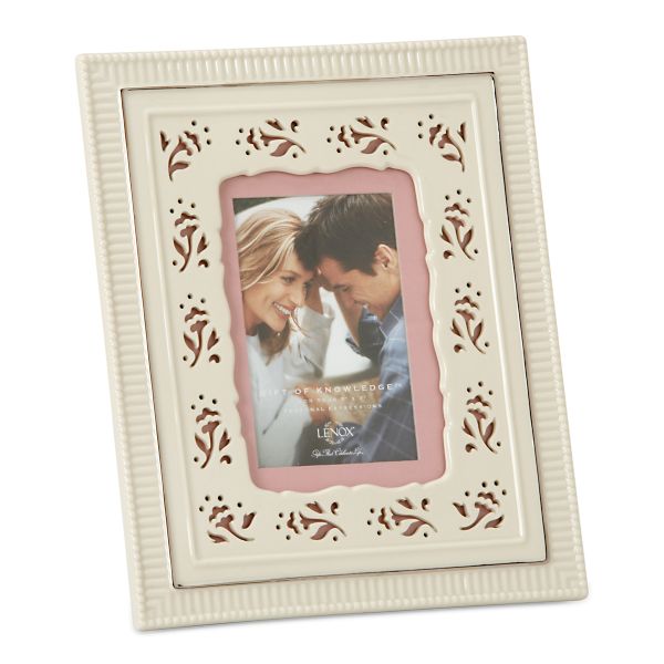 Lenox Gift of Knowledge Breast Cancer Awareness, Small Frame
