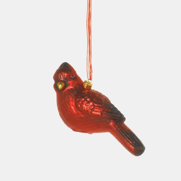 Department 56 Glass Cardinal Ornament, Large

