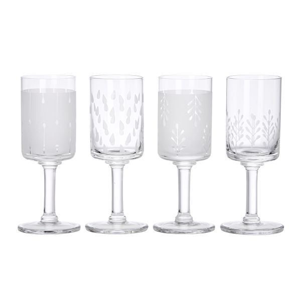 Karin Organix All Purpose Glasses, Set of 4 by Dansk
