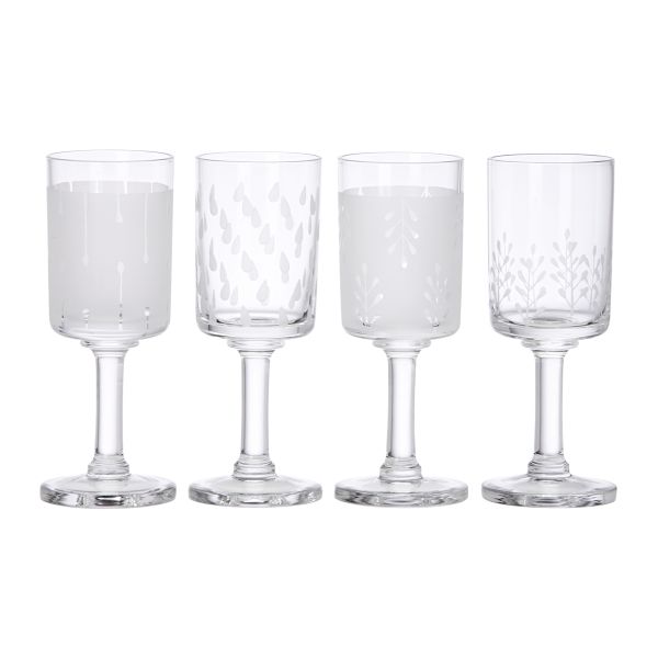 Karin Organix Wine Glasses, Set of 4 by Dansk
