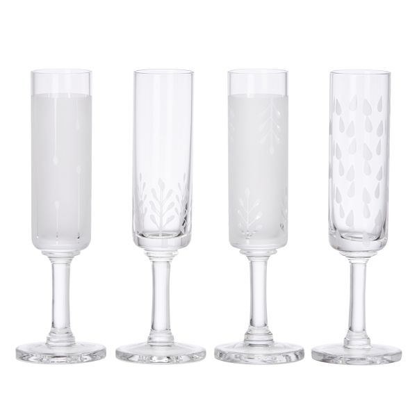 Karin Organix Flutes, Set of 4 by Dansk
