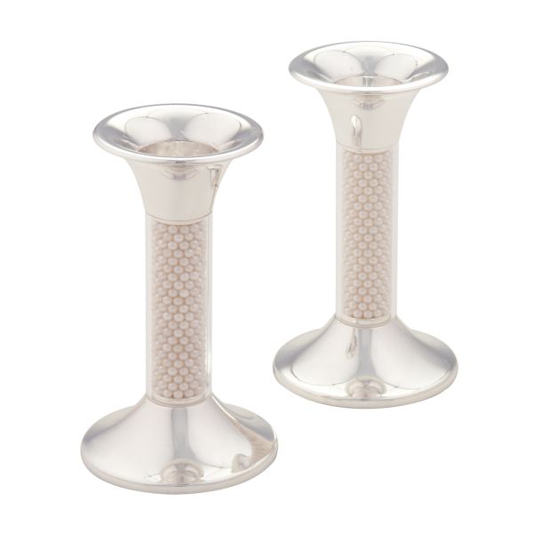 "Lenox Jubilee Pearl™ Candlestick Pair"
