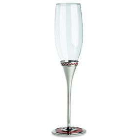 Lenox Gorham Razzle Dazzle Flute Pair, Red