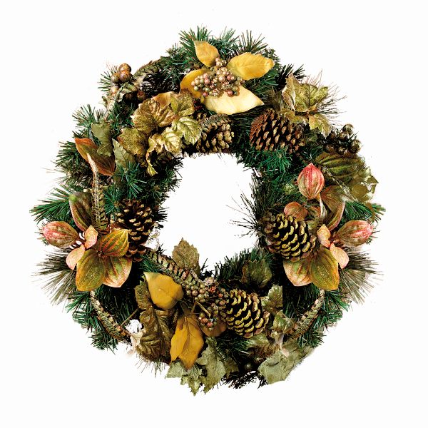 Mixed Foliage Wreath