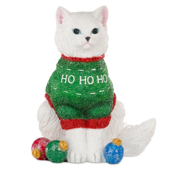 Grumpy Christmas Kitty