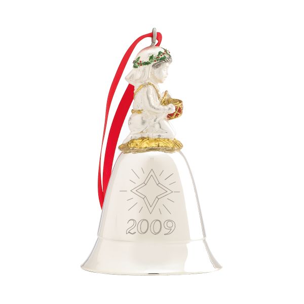 2009 Lenox Annual Christmas Musical Bell Ornament - Drummer Boy
