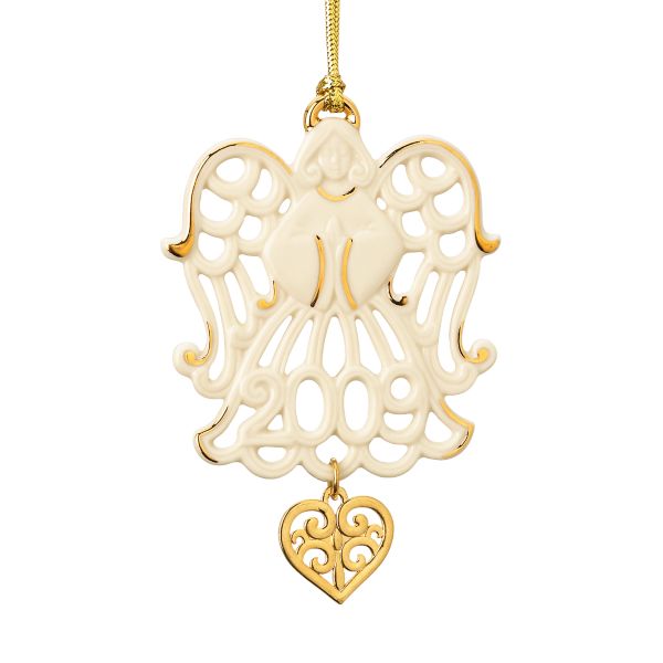 2009 A Year to Remember Angel Ornament by Lenox

