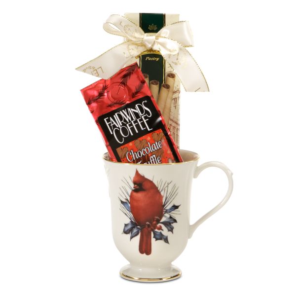 "Lenox Winter Greetings� Carved Coffee Gift Mug"
