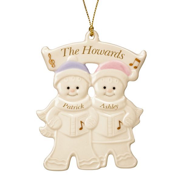 Lenox : Warm Wishes Gingerbread Couple Ornament by Lenox : Lenox > By Occasion > Christmas