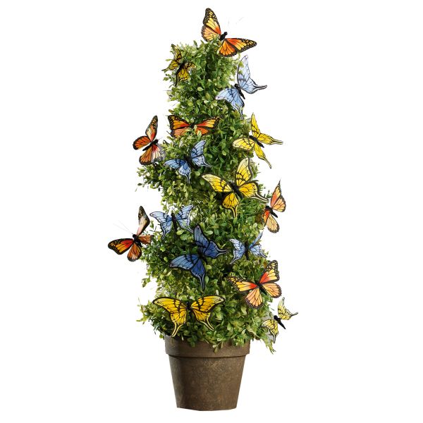Butterfly Topiary Tree
