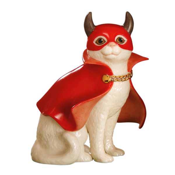 Little Devil Cat Sculpture by Lenox