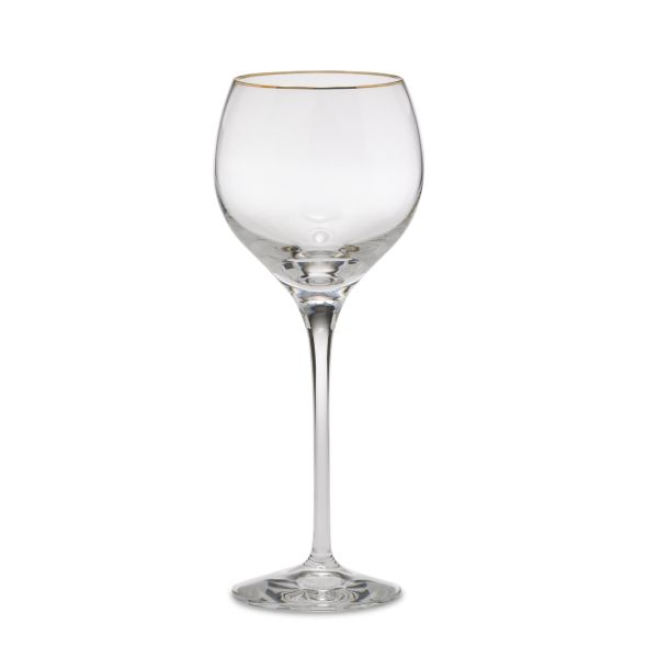 "Eternal Gold� Crystal Goblet by Lenox"
