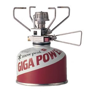 Snow Peak GigaPower Titanium Stove with Auto Start